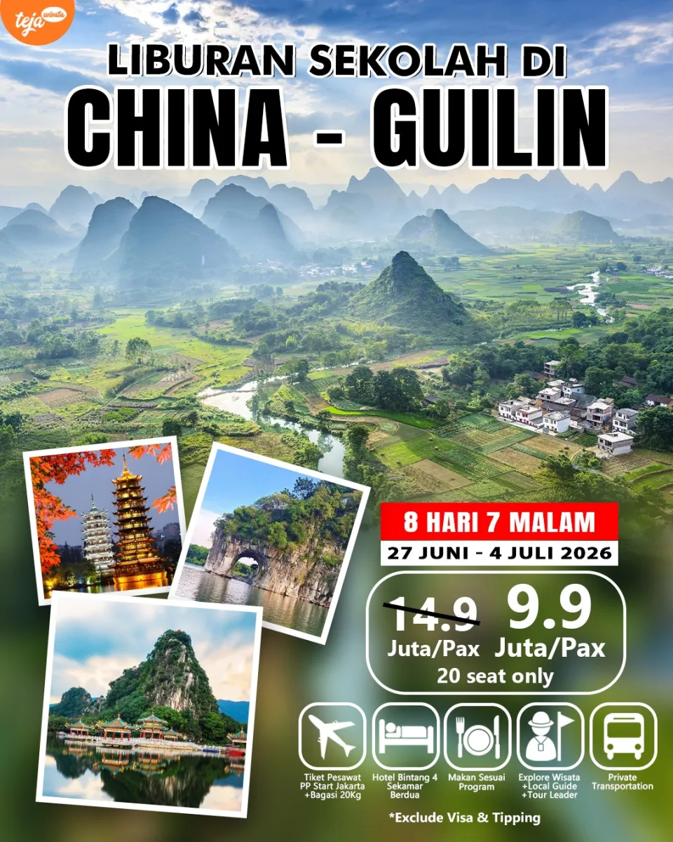 LIBURAN SEKOLAH DI CHINA - GUILIN