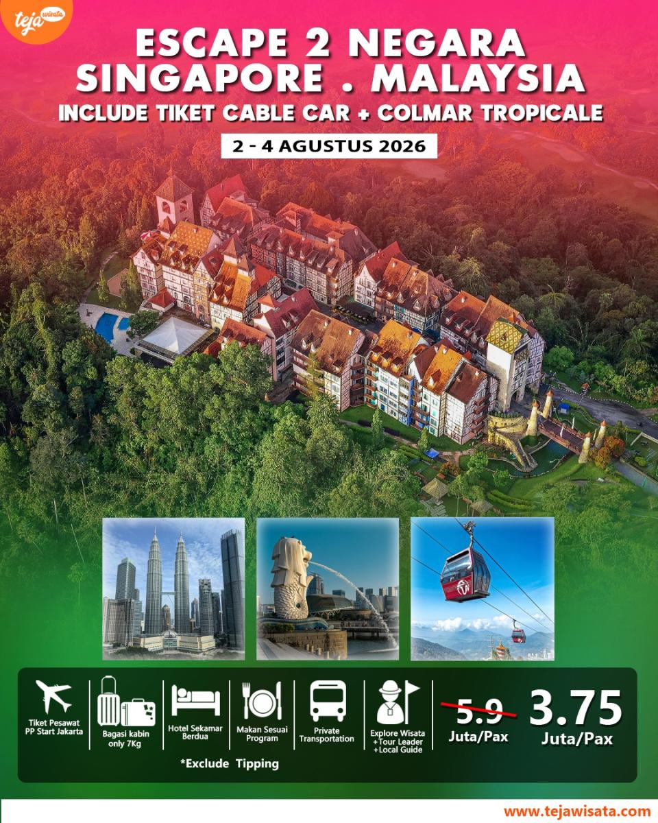 Escape Dua Negara Singapore - Malaysia - Foto 1