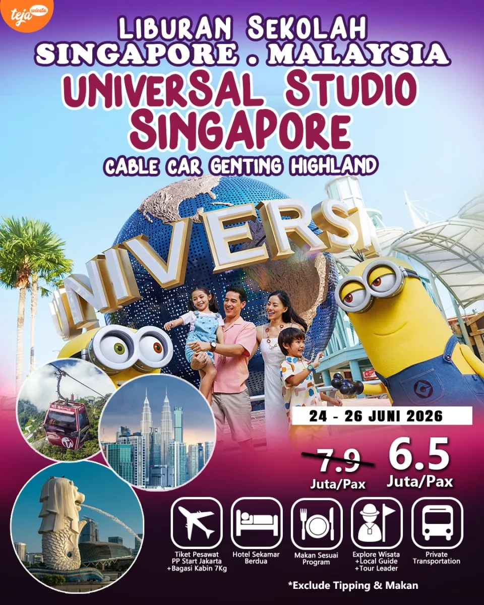 LIBURAN SEKOLAH USS SINGAPORE - MALAYSIA