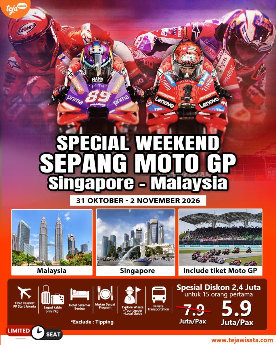 Special Weekend Sepang Moto GP Singapore - Malaysia - Foto 1