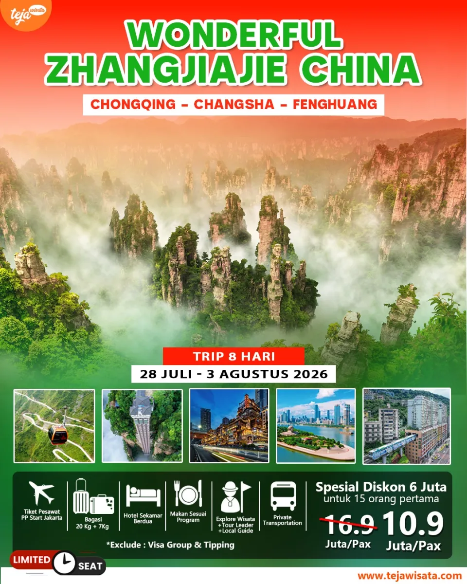 Wonderful Zhangjiajie China - Chongqing Changsha Fenghuang